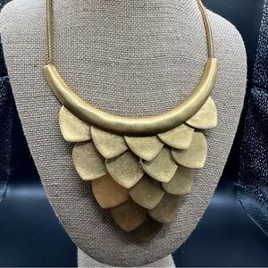 Elegant Gold Statement Necklace
B1